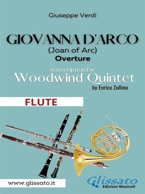 cover image of Giovanna d'Arco--Woodwind Quintet (FLUTE)